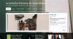 Desktop Screenshot of annarossell.com